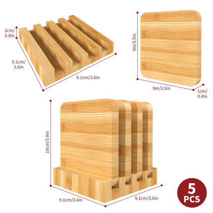 VINSANI BAMBOO COASTERS