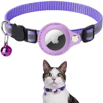 AirTag Case Collar for Cats – GPS Tracker Holder Adjustable Collar
