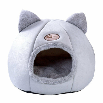 Cozy Cat House Bed – Foldable Indoor Pet Bed