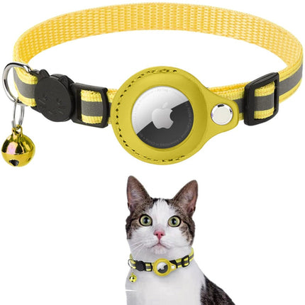 AirTag Case Collar for Cats – GPS Tracker Holder Adjustable Collar