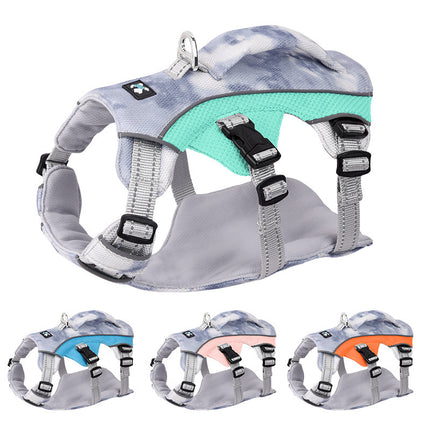 Reflective Dog Cooling Chest Strap – Breathable Summer Harness