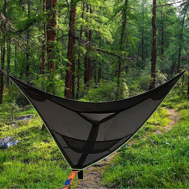 Aerial Triangle Hammock – Multi-Person Portable Outdoor Hammock
