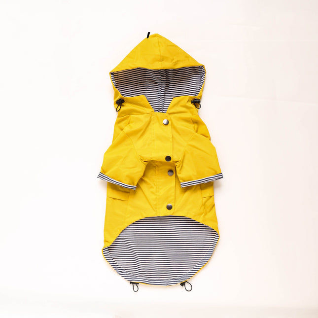 Waterproof Dog Raincoat – Windproof Padded Jacket for Small Dogs