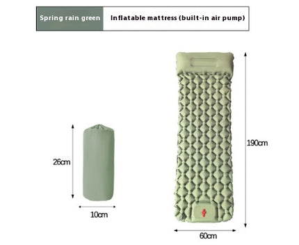 Outdoor Inflatable Sleeping Pad – Press-to-Inflate Camping Mat