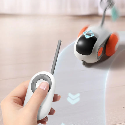 Remote Control Interactive Cat Car Toy – Smart Moving Chase Toy