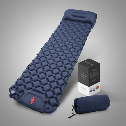 Outdoor Inflatable Sleeping Pad – Press-to-Inflate Camping Mat