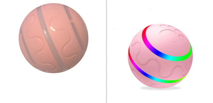 Smart Interactive Dog Ball – Automatic Rotating Toy with Remote Control