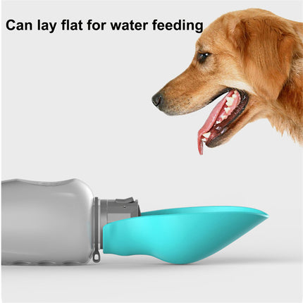 Portable Dog Water Bottle – 800ml Travel Dispenser for Pets