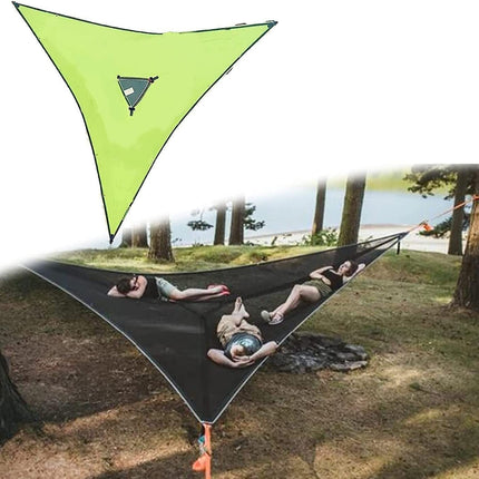 Aerial Triangle Hammock – Multi-Person Portable Outdoor Hammock