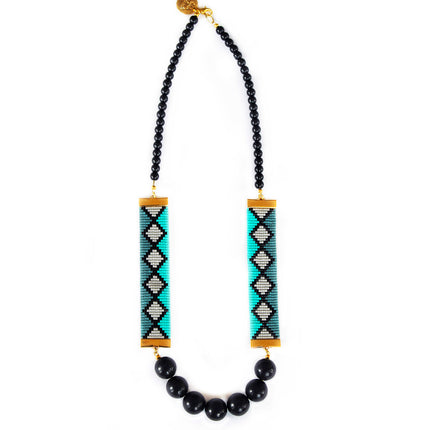 Miami Nights Necklace - Blue