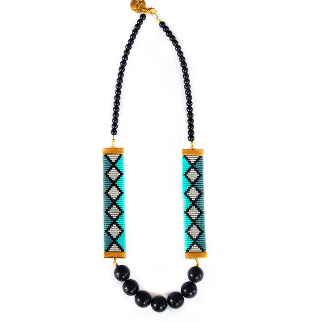 Miami Nights Necklace - Blue