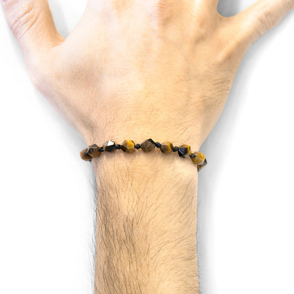 Brown Tigers Eye Zebedee Silver and Stone Beaded