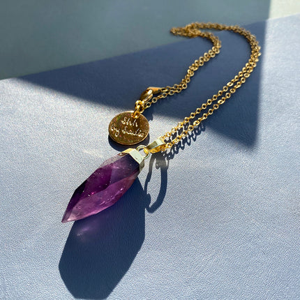 Glow Necklace - Crystal Quartz / Rose Quartz / Amethyst