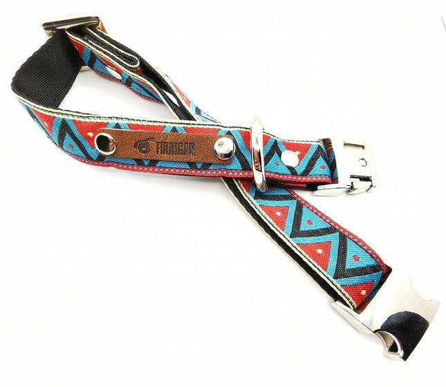 The Maddy – Soft Cotton Dog Collar with Unique Design