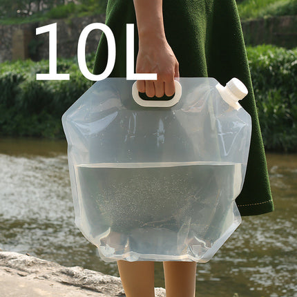 PVC Foldable Water Bags – Portable Outdoor Hiking & Camping Water Container