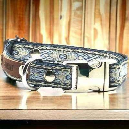 Engraved Cotton Dog Collar – Ideal for Small Breed Dogs