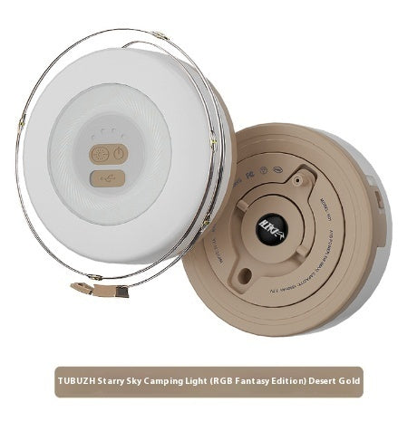 Colorful LED Camping Lantern – Outdoor Atmosphere Light for Tent or Canopy