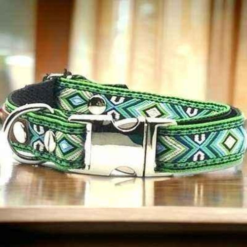 Finnigan's Luxury Cotton Dog Collar & Lead Set – Premium Matching Walking Set
