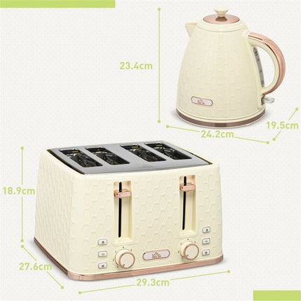 Electric Kettle and Toaster Breakfast Set – Modern Kitchen Combo