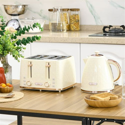 Electric Kettle and Toaster Breakfast Set – Modern Kitchen Combo