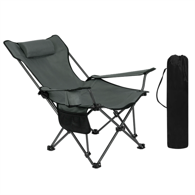 Multi-Use Folding Camping Chair – Armchair, Office, Fishing or Outdoor Use