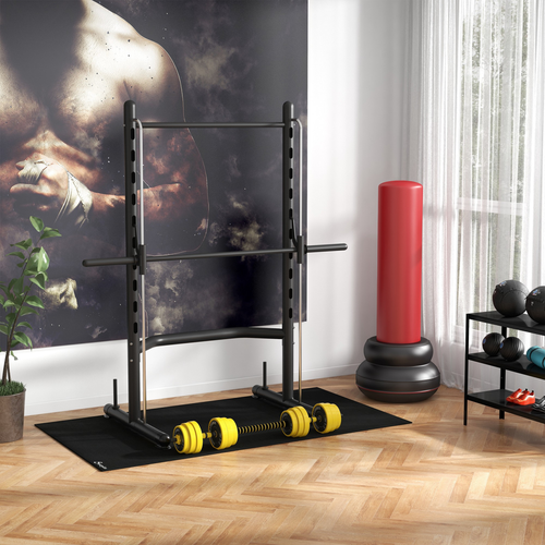 HOMCOM 25KG Barbell and Dumbbell Set – Home Fitness Weight Training Kit