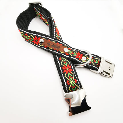 Designer Dog Collar (Floral Collection) Large
