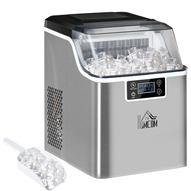 Ice Maker Machine Counter Top Ice Cube Maker for Home 20kg in 24 Hrs HOMCOM