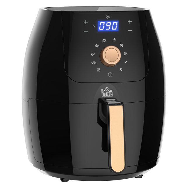 Air Fryer 5.5L 1700W – Digital Display with Adjustable Temperature