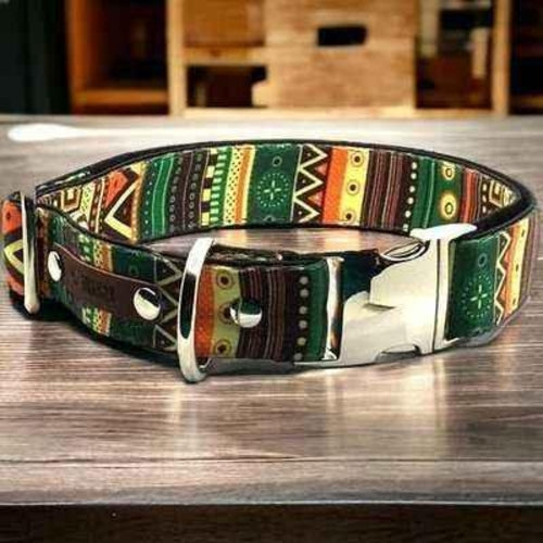 Majestic Cotton Couture Dog Collar – Large Size – Premium Design