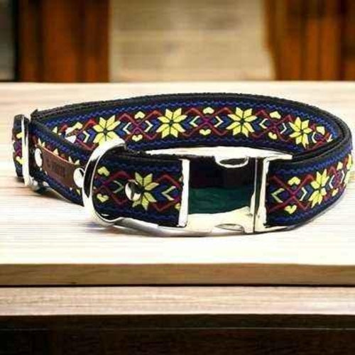 Cotton Pawfect Large Dog Collar – Soft & Durable Adjustable Collar for Big Breeds