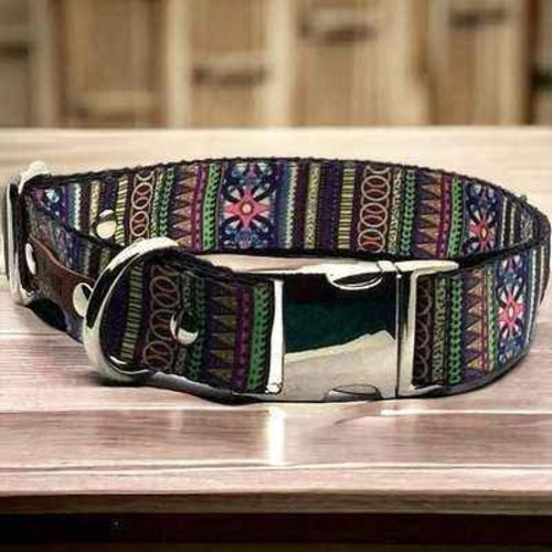 Regal Paws Cotton Delight Dog Collar – Comfortable Adjustable Collar for Everyday Use
