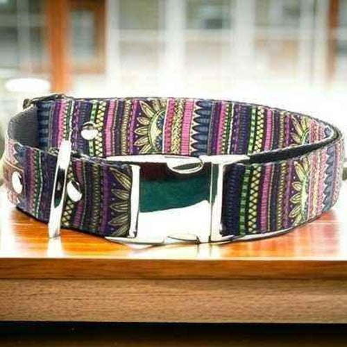 Regal Pooch Cotton Dog Collar – Premium Soft Fabric Collar for Small & Large Dogs