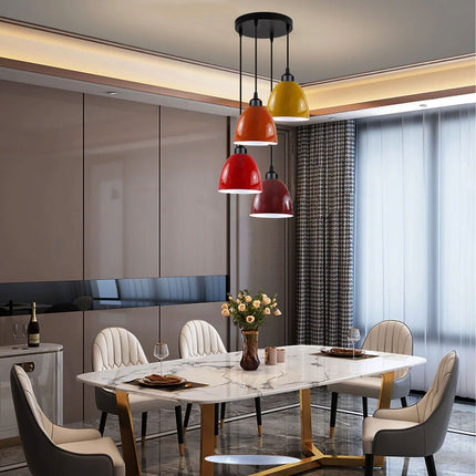 Vintage Industrial Metal Ceiling Lamp Shade – Hanging Retro Style