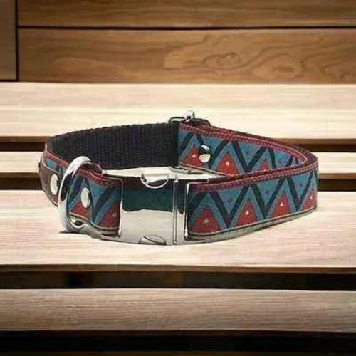 The Maddy – Soft Cotton Dog Collar with Unique Design