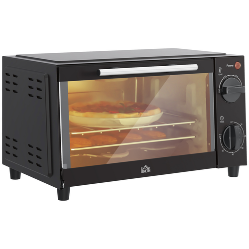 9L Mini Oven – Countertop Electric Grill & Toaster Oven – 750W