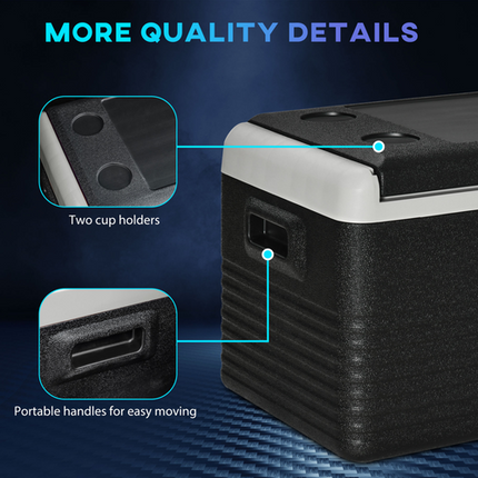 Outsunny 30L 12V Car Refrigerator – Portable Freezer for Camping & Travel