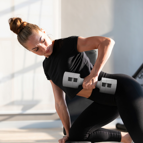 Adjustable Dumbbell Set – Compact Design, 2.5kg x 2, Quick Adjustment System
