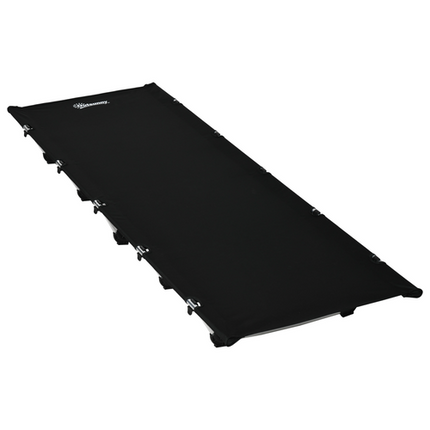 Outsunny Lightweight Camping Cot – Compact Portable Bed with Carry Bag