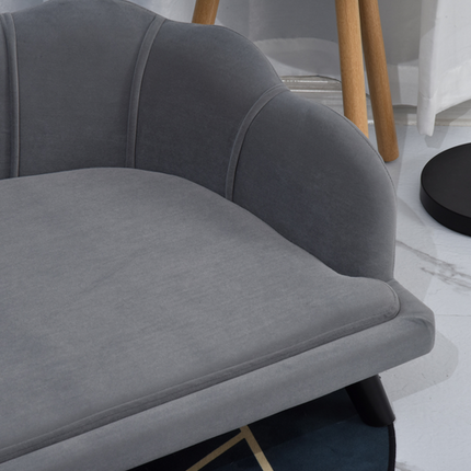 PawHut Dog Sofa Couch Bed – For Medium & Large Dogs – Legs & Cushion – Grey