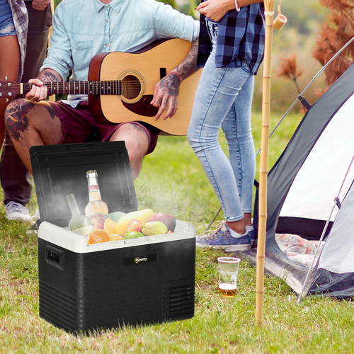 40L Car Refrigerator 12V Portable Freezer for Camping, Driving Outsunny