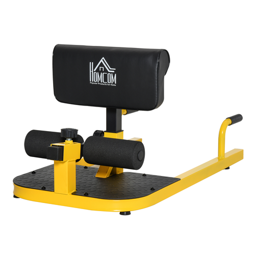 3-in-1 Squat Machine – Sit-Up, Push-Up, Adjustable Home Gym Leg Workout Bench