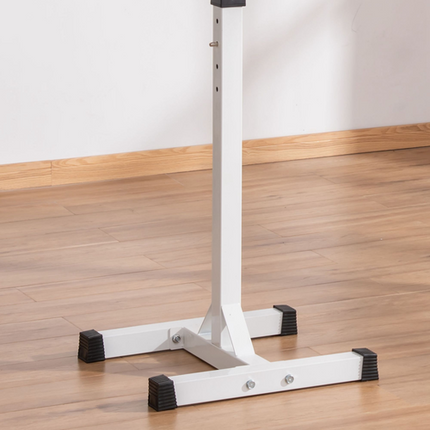 HOMCOM Heavy Duty Barbell Squat Rack – Power Weight Stand for Home Gym